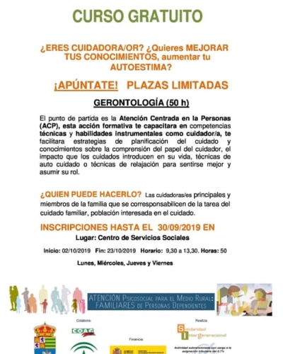 CURSO GERONTOLOGÍA